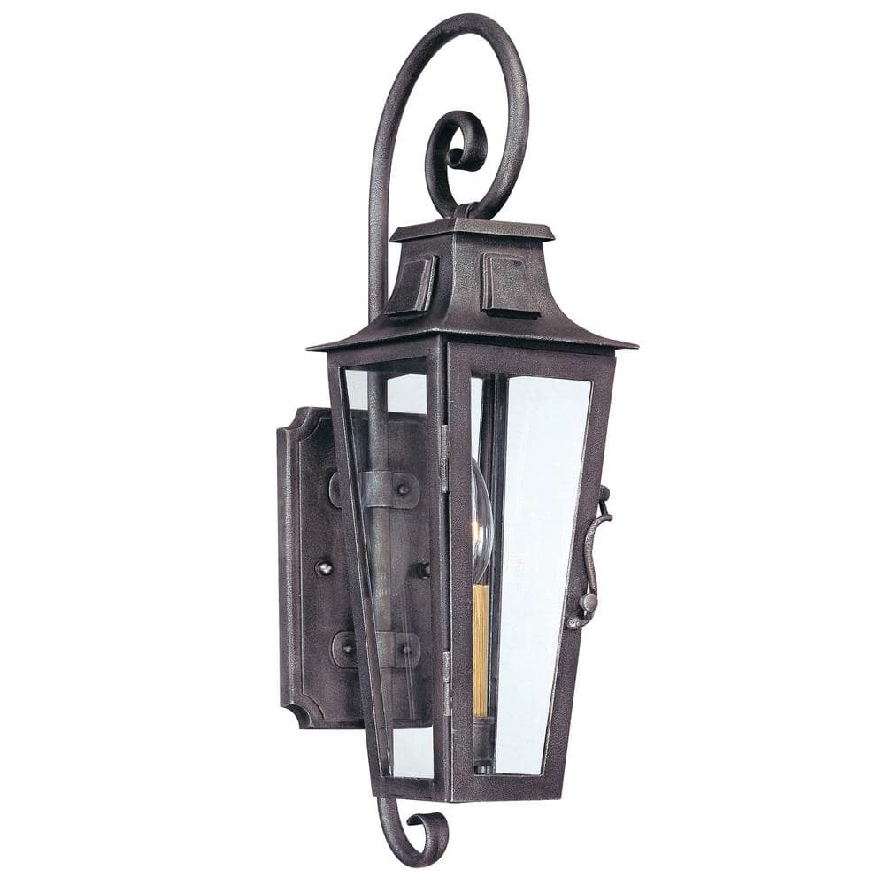 French Quarter Aged Pewter Outdoor Wall Lantern Sconce by Troy Lighting 3 French Quarter Aged Pewter Outdoor Wall Lantern Sconce by Troy Lighting