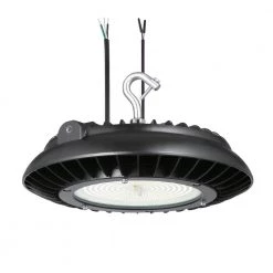 11 in. Round Integrated LED Black High Bay Light, 5000K by EnviroLite