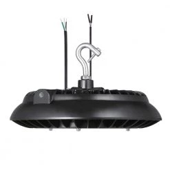 11 in. Round Integrated LED Black High Bay Light, 5000K by EnviroLite 13 11 in. Round Integrated LED Black High Bay Light, 5000K by EnviroLite -Troy Lighting Sales black envirolite high bay lights hbr36dmdp50 40 1000
