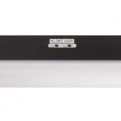 90-Watt Equivalent 8 ft. Integrated LED Linear Black Strip Light with Selectable CCT/Wattage/Lumen and 0-10-Volt Dimming by EnviroLite -Troy Lighting Sales black envirolite strip light fixtures st8lswdmdscb 44 1000