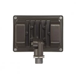 5 in. Bronze LED Outdoor Security Flood Light with Tempered Glass Lens by EnviroLite -Troy Lighting Sales bronze envirolite flood lights fl14nt50 48 4f 1000