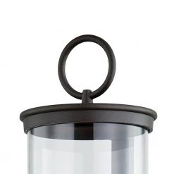 Aiden 20 in. 1-Light Bronze Wall Sconce with Clear Glass Shade by Troy Lighting -Troy Lighting Sales bronze troy lighting vanity lighting b7301 1f 1000