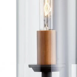 Aiden 23 in. 1-Light Bronze Wall Sconce with Clear Glass Shade by Troy Lighting -Troy Lighting Sales bronze troy lighting vanity lighting b7302 4f 1000