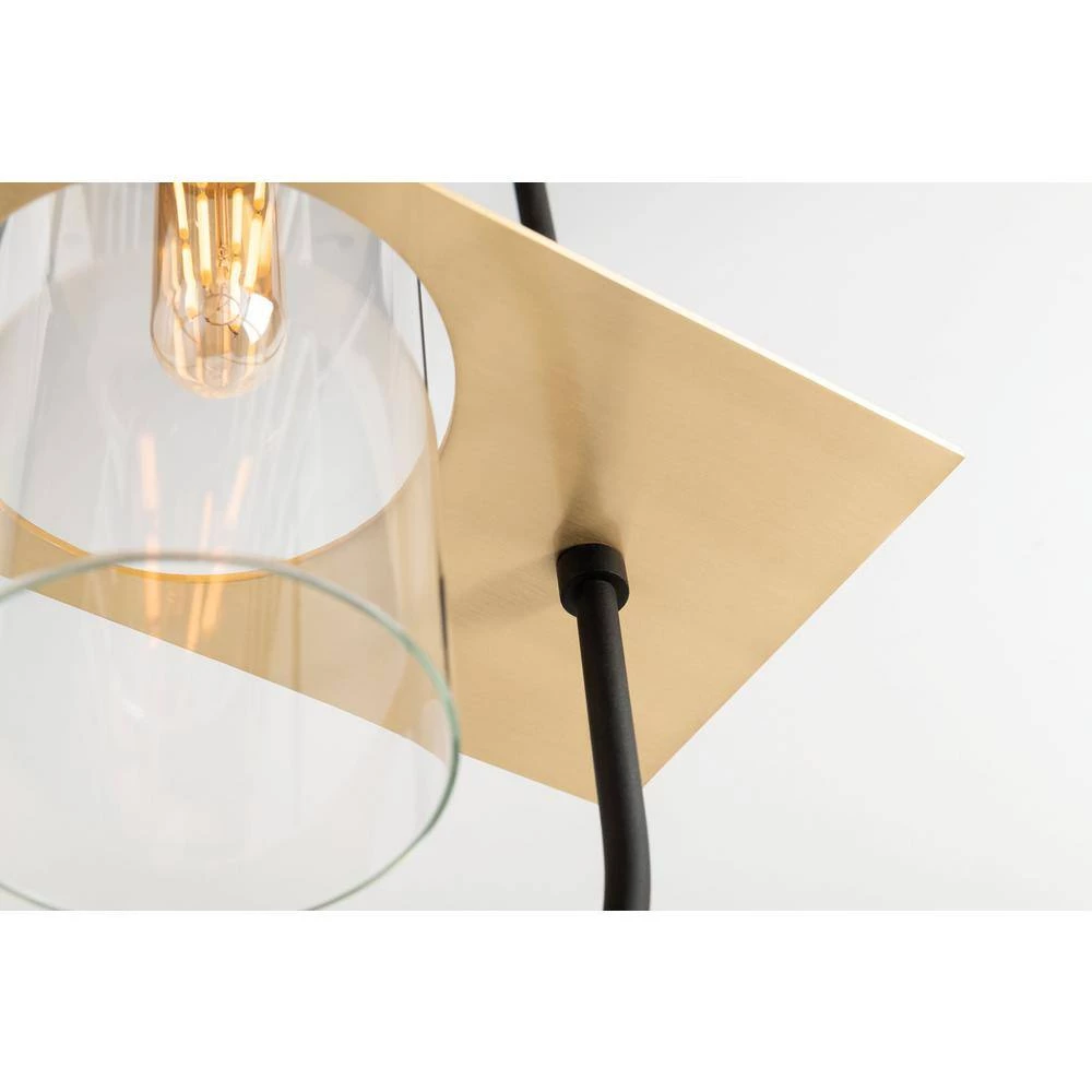 Smyth 1-Light Dark Bronze 17.5 in. H Outdoor Wall Lantern Sconce with Clear Glass by Troy Lighting 6 Smyth 1-Light Dark Bronze 17.5 in. H Outdoor Wall Lantern Sconce with Clear Glass by Troy Lighting - Image 4