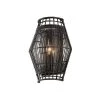 Hunter Point 1-Light Dark Espresso Sconce by Troy Lighting