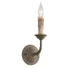 Cyrano 1-Light Earthen Bronze Wall Sconce by Troy Lighting
