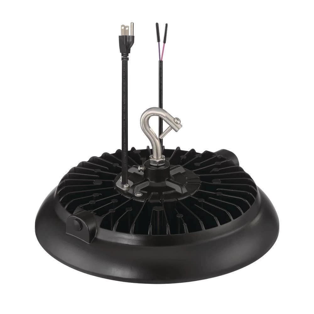 11 in. 150-Watt Equivalent Black Vegetative Round Integrated LED Plant Grow Light by EnviroLite 5 11 in. 150-Watt Equivalent Black Vegetative Round Integrated LED Plant Grow Light by EnviroLite - Image 3