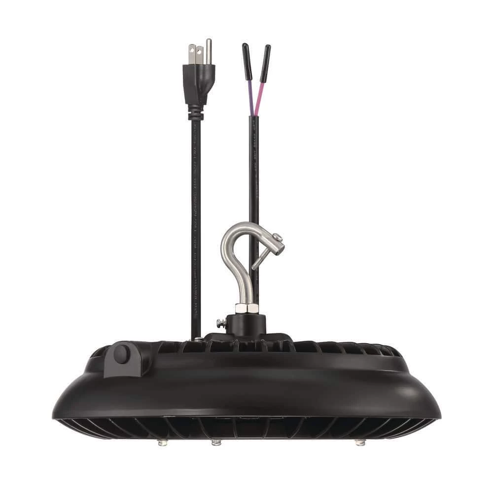 11 in. 150-Watt Equivalent Black Vegetative Round Integrated LED Plant Grow Light by EnviroLite 4 11 in. 150-Watt Equivalent Black Vegetative Round Integrated LED Plant Grow Light by EnviroLite - Image 2