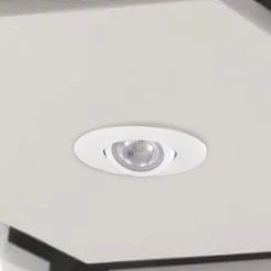 2 in. 3000K Canless Remodel Directional Gimbal White Integrated LED Recessed Light Kit by EnviroLite -Troy Lighting Sales envirolite recessed lighting kits ev23552wh30 4f 1000