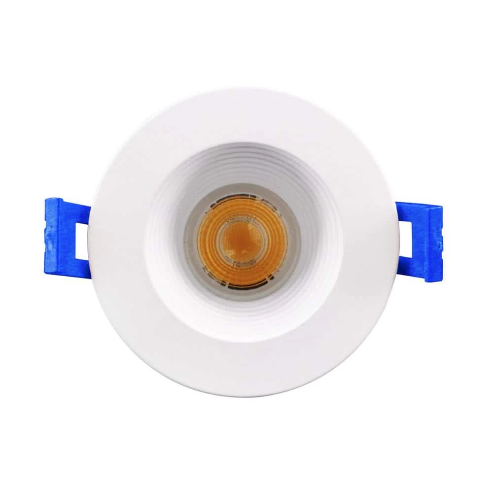 2 in. White 4000K Canless Remodel Baffle Integrated LED Recessed Light Kit by EnviroLite 5 2 in. White 4000K Canless Remodel Baffle Integrated LED Recessed Light Kit by EnviroLite - Image 3