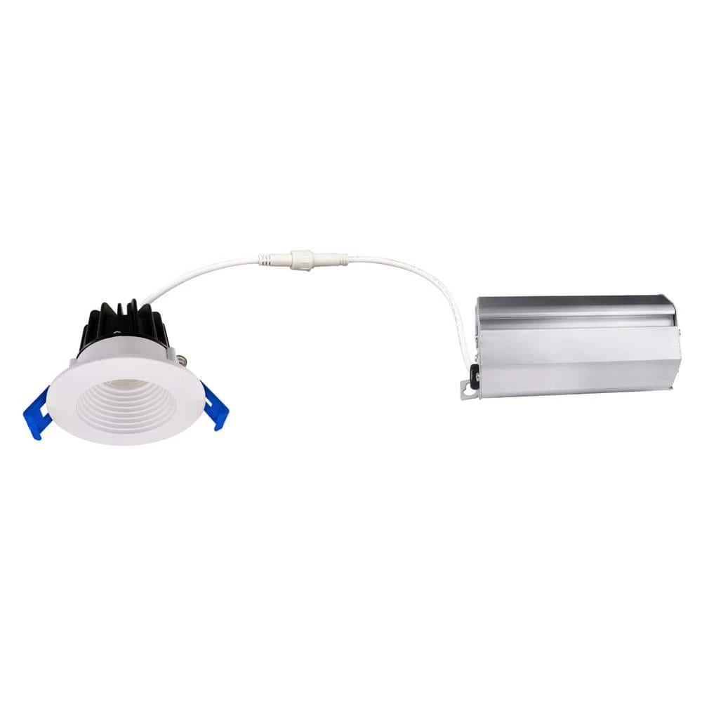 2 in. White 4000K Canless Remodel Baffle Integrated LED Recessed Light Kit by EnviroLite 8 2 in. White 4000K Canless Remodel Baffle Integrated LED Recessed Light Kit by EnviroLite - Image 6