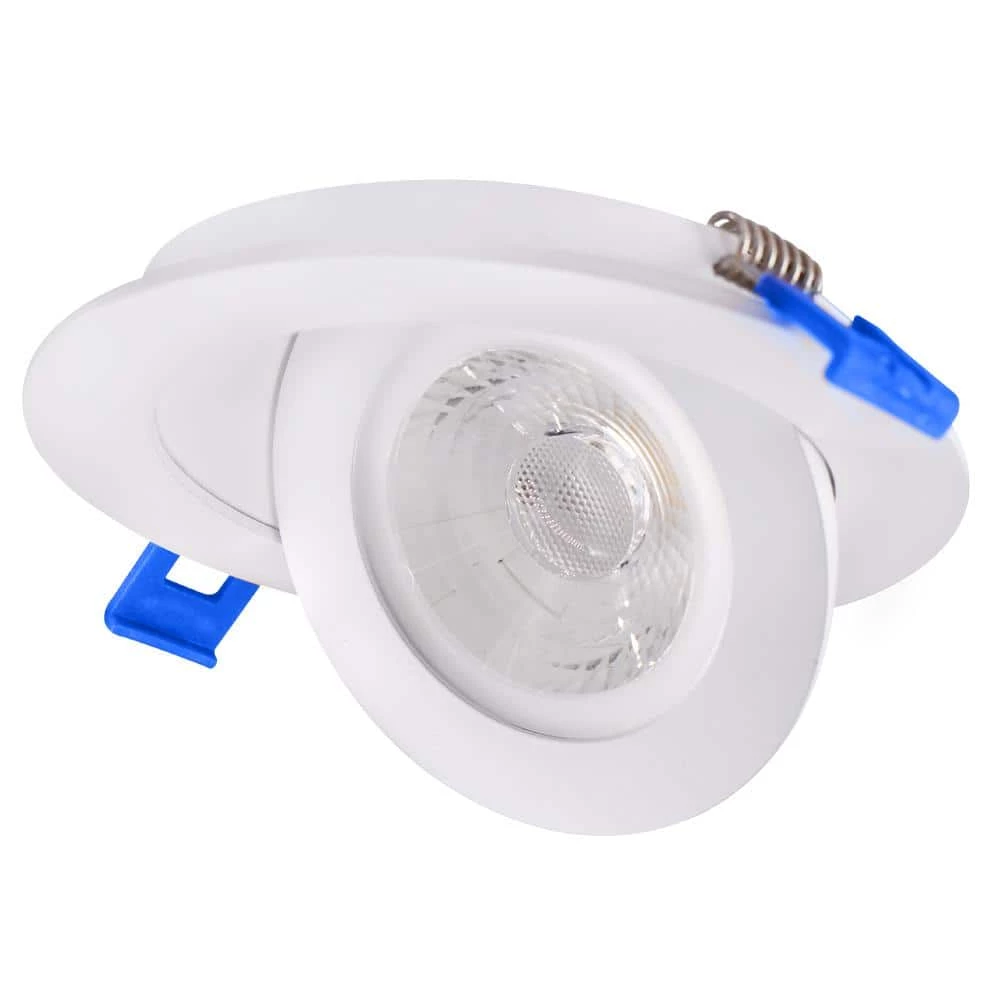 3 in. White 3000K Canless Remodel Directional Wall Wash Gimbal Integrated LED Recessed Light Kit by EnviroLite 3 3 in. White 3000K Canless Remodel Directional Wall Wash Gimbal Integrated LED Recessed Light Kit by EnviroLite
