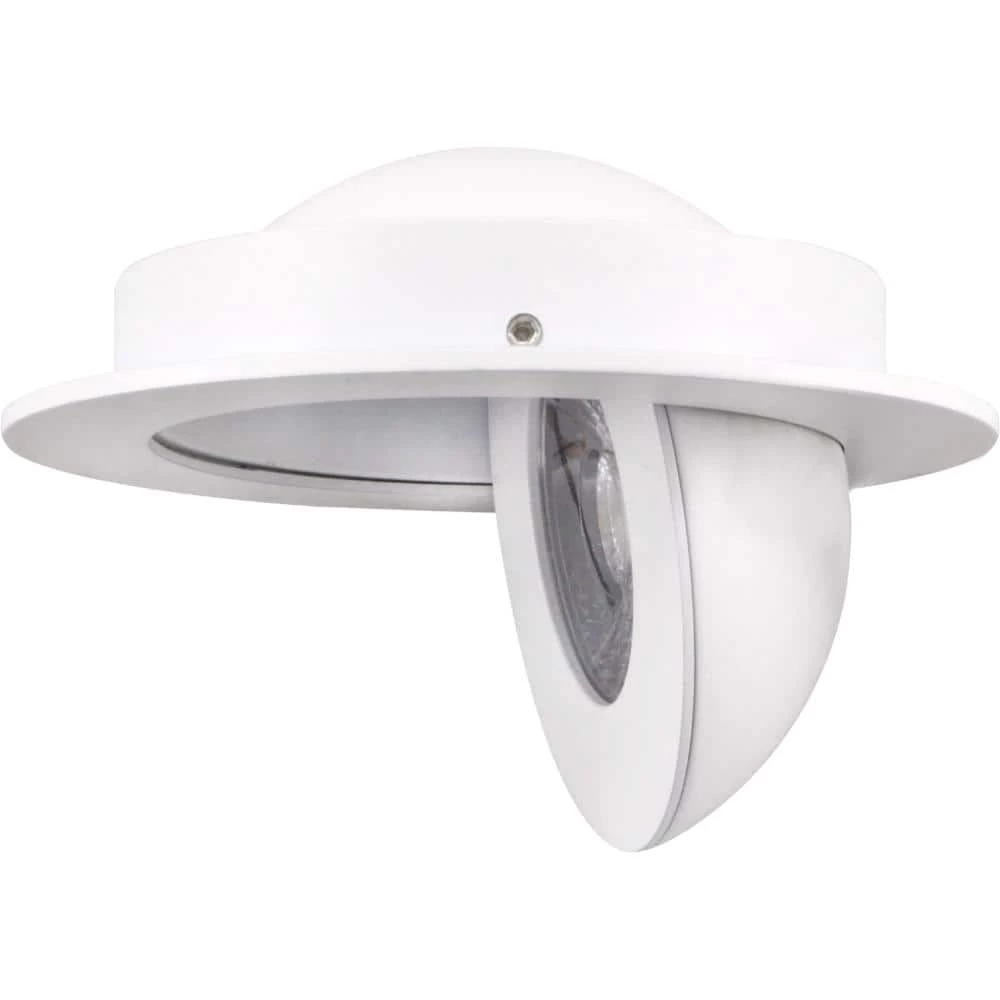 3 in. White 4000K Canless Remodel Directional Wall Wash Gimbal Integrated LED Recessed Light Kit by EnviroLite 7 3 in. White 4000K Canless Remodel Directional Wall Wash Gimbal Integrated LED Recessed Light Kit by EnviroLite - Image 5