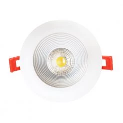 3 in. White 4000K Canless Remodel Baffle Integrated LED Recessed Light Kit by EnviroLite -Troy Lighting Sales envirolite recessed lighting kits ev36081wh40 4f 1000