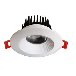 3 in. White 4000K Canless Remodel Baffle Integrated LED Recessed Light Kit by EnviroLite