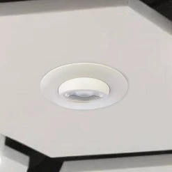 3 in. White 3000K Canless Remodel Directional Gimbal Integrated LED Recessed Light Kit by EnviroLite -Troy Lighting Sales envirolite recessed lighting kits ev36082wh30 44 1000