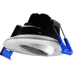 3 in. White 4000K Canless Remodel Directional Gimbal Integrated LED Recessed Light Kit by EnviroLite -Troy Lighting Sales envirolite recessed lighting kits ev36082wh40 1f 1000