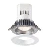 Easy Up 4 in. Remodel Canless Integrated LED Recessed Light Kit with Magnetic White Trim by EnviroLite