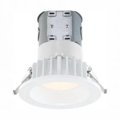 Easy Up 4 in. White Integrated LED Recessed Kit by EnviroLite