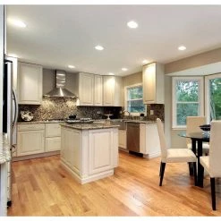 Easy-Up 4 in. 2700K White Remodel Magnetic Recessed Integrated LED Kit by EnviroLite 15 Easy-Up 4 in. 2700K White Remodel Magnetic Recessed Integrated LED Kit by EnviroLite -Troy Lighting Sales envirolite recessed lighting kits ev407947wh27 77 1000