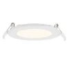 4 in. Round 550 Lumens Selectable CCT Integrated LED Canless Slim Panel Light by EnviroLite