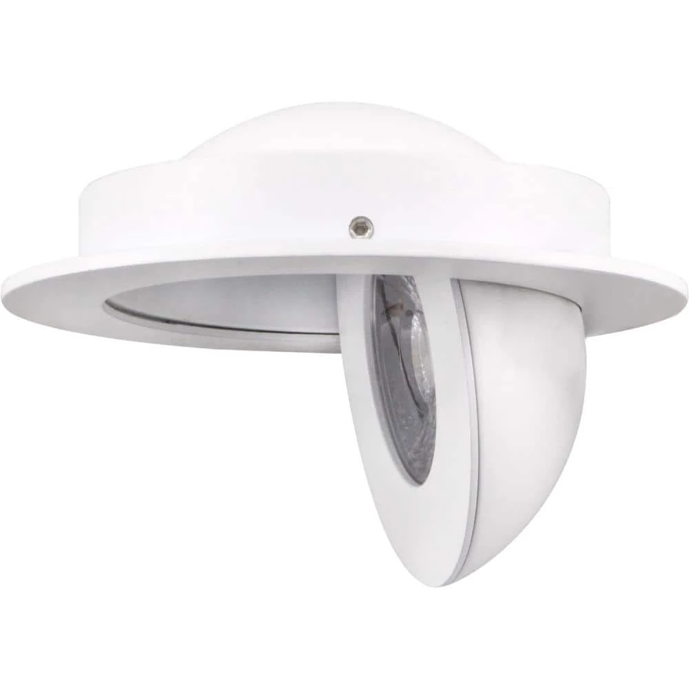 4 in. White 4000K Canless Remodel Directional Wall Wash Gimbal Integrated LED Recessed Light Kit by EnviroLite 6 4 in. White 4000K Canless Remodel Directional Wall Wash Gimbal Integrated LED Recessed Light Kit by EnviroLite - Image 4