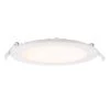 6 in. Round 850 Lumens Integrated LED Canless Slim Panel Light, 5000K by EnviroLite -Troy Lighting Sales envirolite recessed lighting kits ev685rwmvwh50 64 1000