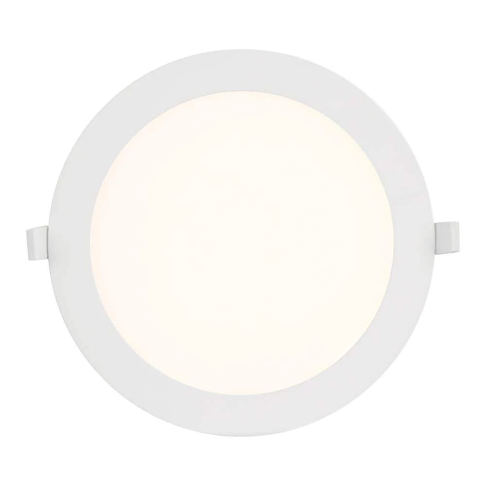 8 in. Round 1450 Lumens Integrated LED Canless Slim Panel Light, 5000K by EnviroLite 8 8 in. Round 1450 Lumens Integrated LED Canless Slim Panel Light, 5000K by EnviroLite - Image 6