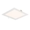 8 in. Square 1400 Lumens Integrated LED Canless Slim Panel Light, 5000K by EnviroLite -Troy Lighting Sales envirolite recessed lighting kits ev814swmvwh50 64 1000