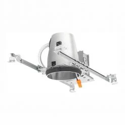 4 in. 2700K White New Construction Recessed Integrated LED Housing LED Trim Kit (6-Pack) by EnviroLite -Troy Lighting Sales envirolite recessed lighting kits evh4l4733n27 6 1d 1000