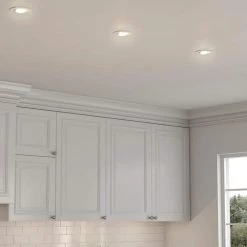 5 in. and 6 in. 3000K Integrated LED White Recessed Light Trim by EnviroLite -Troy Lighting Sales envirolite recessed lighting trims evl69093cwh30 fa 1000
