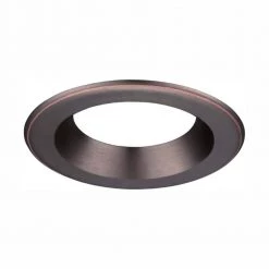 6 in. Decorative Bronze Trim Ring for LED Recessed Light with Trim Ring by EnviroLite