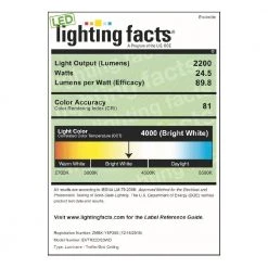 4ft. 4,000 Lumens 2-Light T8 LED White Wraparound Light, 4000K by EnviroLite 9 4ft. 4,000 Lumens 2-Light T8 LED White Wraparound Light, 4000K by EnviroLite -Troy Lighting Sales envirolite wraparound lights evwa09t2040 40 1000