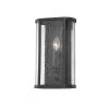 Chace 1-Light Forged Iron Clear Seeded Outdoor Wall Lantern Sconce by Troy Lighting -Troy Lighting Sales forged iron clear seeded troy lighting outdoor sconces b3401 frn 64 1000