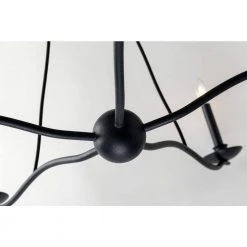 Sawyer 5-Light Forged Iron 40 in. D Chandelier by Troy Lighting -Troy Lighting Sales forged iron troy lighting chandeliers f6305 76 1000