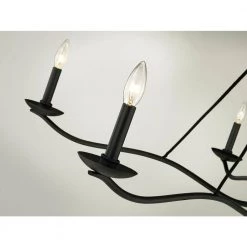 Sawyer 5-Light Forged Iron 40 in. D Chandelier by Troy Lighting -Troy Lighting Sales forged iron troy lighting chandeliers f6305 fa 1000