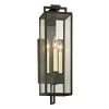 Beckham 3-Light Forged Iron 21.5 in. H Outdoor Wall Lantern Sconce with Clear Glass by Troy Lighting 2 Beckham 3-Light Forged Iron 21.5 in. H Outdoor Wall Lantern Sconce with Clear Glass by Troy Lighting -Troy Lighting Sales forged iron troy lighting outdoor sconces b6382 64 1000