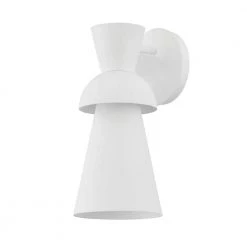 Florence 1-Light Gesso White, White Wall Sconce by Troy Lighting