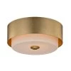 Allure 2-Light Gold Leaf Round Flush Mount with Opal White Glass Shade by Troy Lighting 1 Allure 2-Light Gold Leaf Round Flush Mount with Opal White Glass Shade by Troy Lighting -Troy Lighting Sales gold leaf troy lighting flush mount lights c5661 64 1000