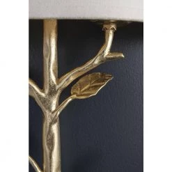 Almont 2-Light Gold Leaf Wall Sconce with Hardback Linen Shade by Troy Lighting -Troy Lighting Sales gold leaf troy lighting wall sconces b7172 4f 1000