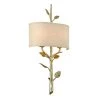 Almont 2-Light Gold Leaf Wall Sconce with Hardback Linen Shade by Troy Lighting -Troy Lighting Sales gold leaf troy lighting wall sconces b7172 64 1000