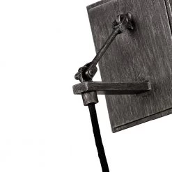 Union 1-Light Graphite Square Wall Sconce with Smoke Glass Shade by Troy Lighting -Troy Lighting Sales graphite troy lighting wall sconces b5911 1f 1000