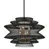 Kokoro 6-Light Kokoro Bronze Pendant by Troy Lighting
