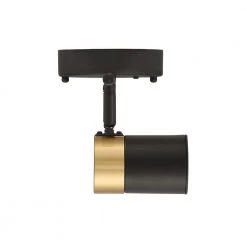 Gilded 2 ft. 3-Light Matte Black with Brushed Gold Integrated LED Selectable CCT Fixed Track Lighting Kit by EnviroLite -Troy Lighting Sales matte black with brushed gold envirolite track lighting kits evt31053c5 341 c3 1000