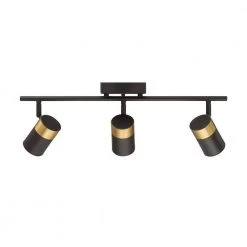 Troy Lighting Sales -Troy Lighting Sales matte black with brushed gold envirolite track lighting kits evt31053c5 341 e1 1000