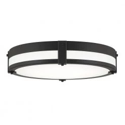 18 in. Winslow Natural Iron Integrated Selectable CCT LED Round Ceiling Light Flush Mount by EnviroLite -Troy Lighting Sales natural iron envirolite flush mount lights ev1561c3 151 76 1000
