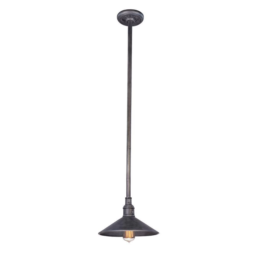 Toledo 1-Light Old Silver Outdoor Hanging Pendant by Troy Lighting 4 Toledo 1-Light Old Silver Outdoor Hanging Pendant by Troy Lighting - Image 2