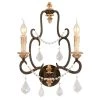 Bordeaux 2-Light Parisian Bronze Wall Sconce by Troy Lighting