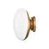Ojai 1-Light Patina Brass Wall Sconce by Troy Lighting