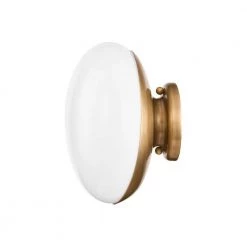 Ojai 1-Light Patina Brass Wall Sconce by Troy Lighting